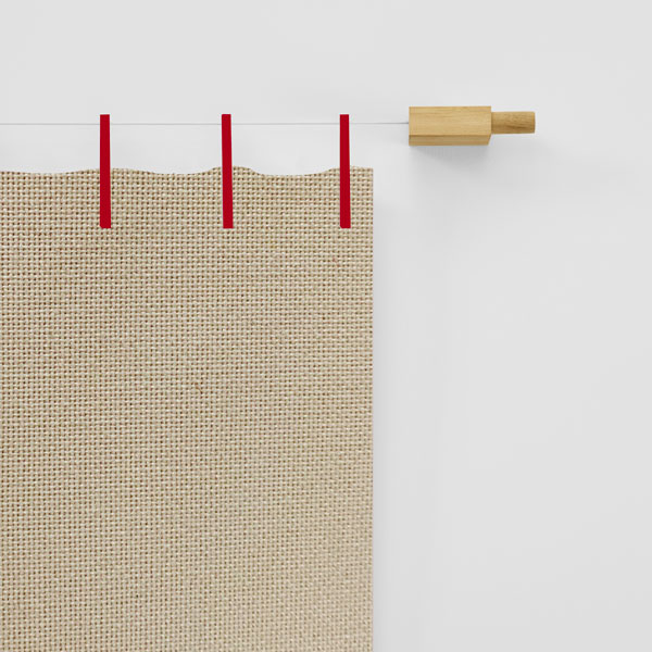 レディメイドカーテン　200×290cm(beige)※パーツ別売り
