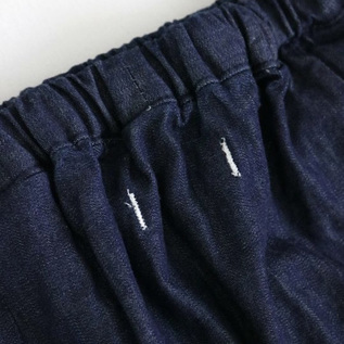 白いネーム付け糸がアクセントに 白いネーム付け糸がアクセントに