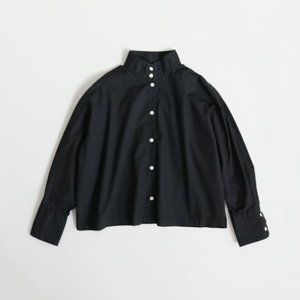 OKKAKE SHIRT コットン(BLACK)