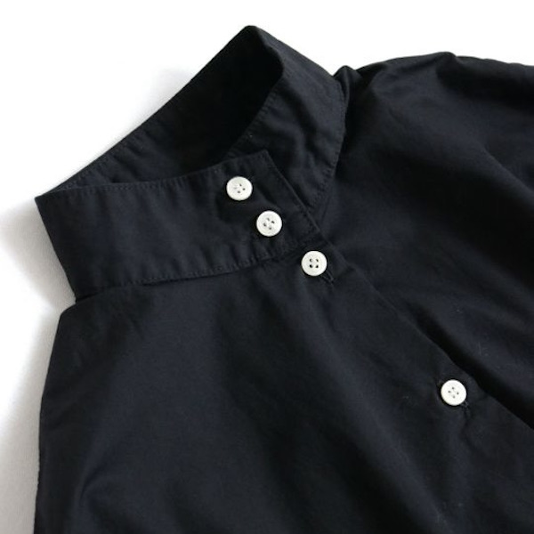 OKKAKE SHIRT コットン(BLACK)