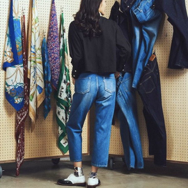 モデル身長：165cm(BLACK)
