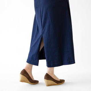 抜け感のあるバックセンタースリット(NAVY) 抜け感のあるバックセンタースリット(NAVY)