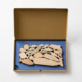 海のいきものつみき