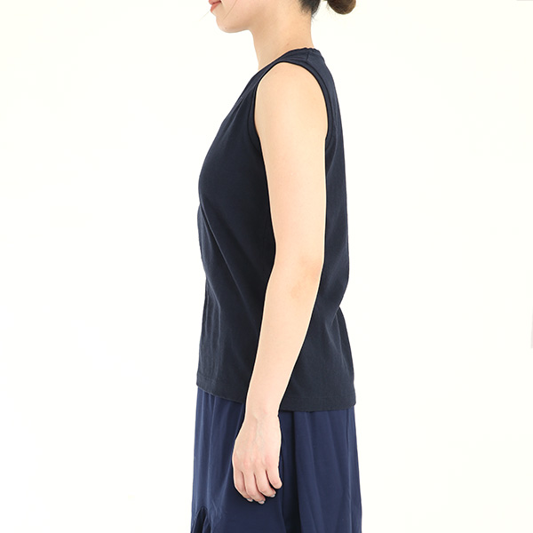 モデル身長163cm・体重51kg（BLACK NAVY）