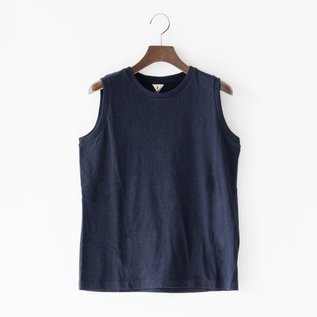 ELENI ノースリーブシャツ(BLACK NAVY) ELENI ノースリーブシャツ(BLACK NAVY)