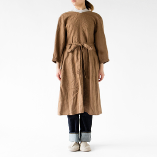 リネンホームドレス（かっぽう着）／ZUTTO（ズット）｜愛着を持って