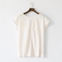 YOGI フレンチスリーブ WHITE BEIGE