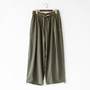 YOGI ワイドパンツ DARK OLIVE