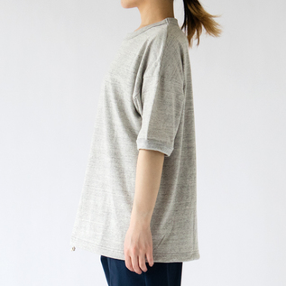 モデル身長:162cm(HEATHER GRAY S) モデル身長:162cm(HEATHER GRAY S)