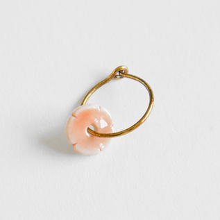 ピアス elements hoop(オレンジ) ピアス elements hoop(オレンジ)