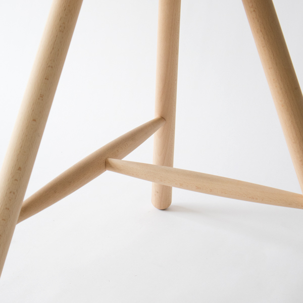 3点の脚でしっかり支えています