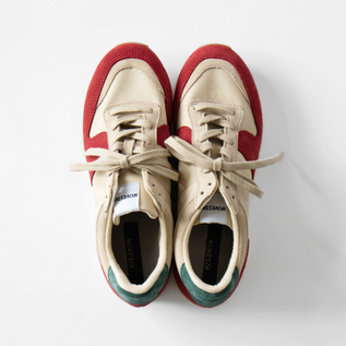 NOVESTA スニーカー レッド/グレー37 NOVESTA スニーカー レッド/グレー37