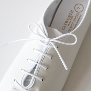 フラットシューズ JazzShoe White／CATWORTH（カットワース）｜愛着を