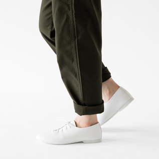 フラットシューズ JazzShoe White／CATWORTH（カットワース）｜愛着を