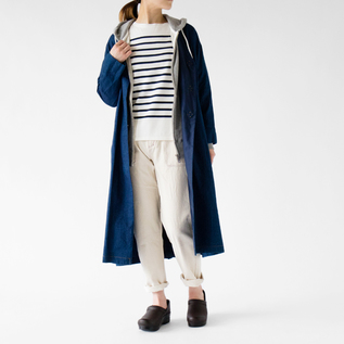 DARK BLUE(モデル身長:162cm) DARK BLUE(モデル身長:162cm)