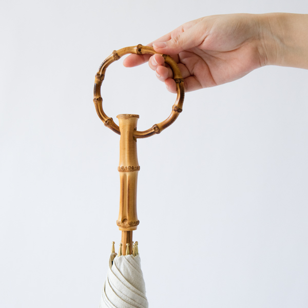 夏らしい竹のハンドル