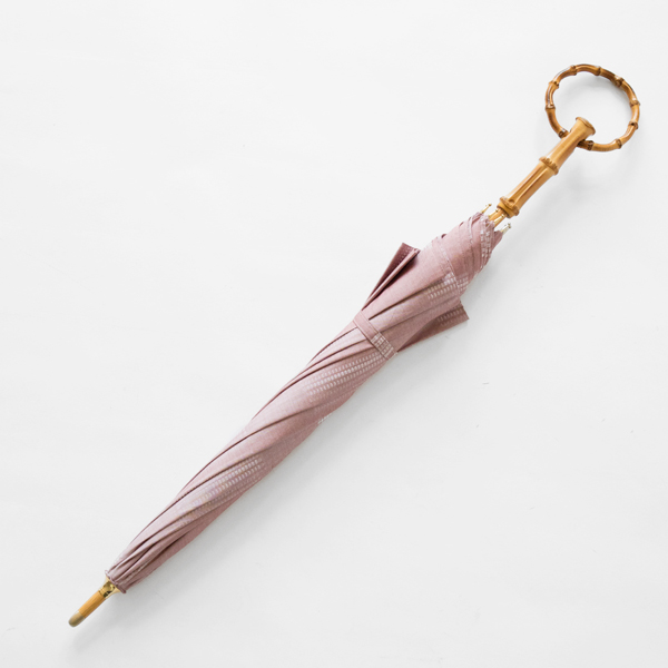 竹バングル+朝の月PINKとの組み合わせ