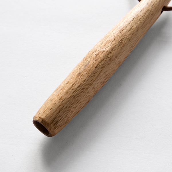 手彫りならではのデコボコが持ちやすい（手彫りseed）