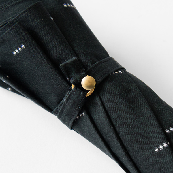 hatsutoki特注の真鍮ボタン（BLACK）