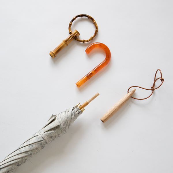 晴雨兼用長傘 glass scapeとカスタムハンドル