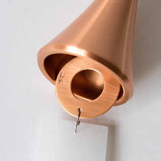 風鈴 ホルン ピンクゴールド／能作（のうさく）｜愛着を持ってずっと