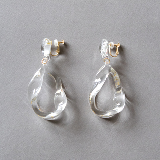 オーロラ様 No.2544 アイオライト チャーム 受発注】 K10 オーロラ／HARIO Lampwork Factory(ハリオ・ランプワーク