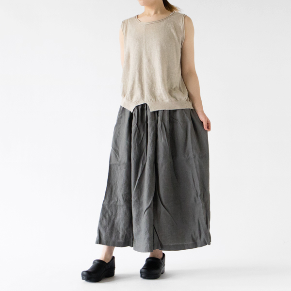 着用イメージ（モデル身長162cm）FLAX