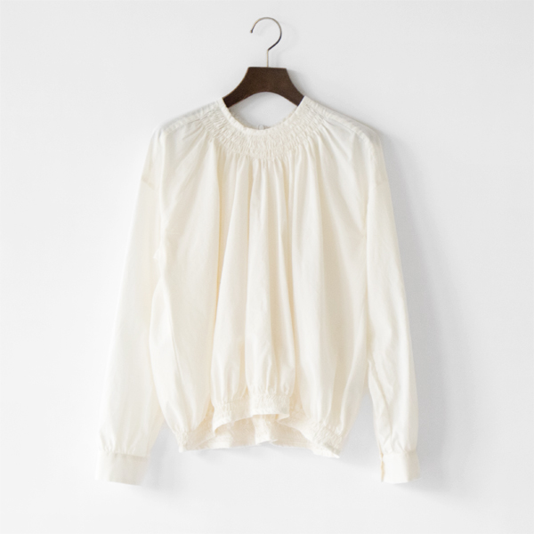 ペルー綿 スモックブラウス