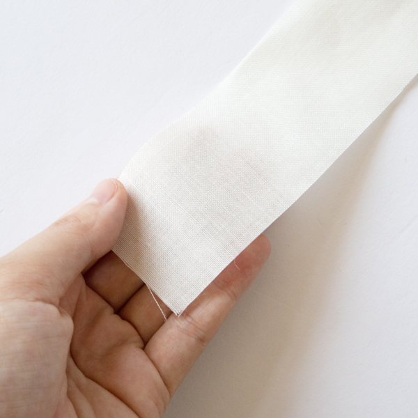 見た目にも涼しげな麻の短冊