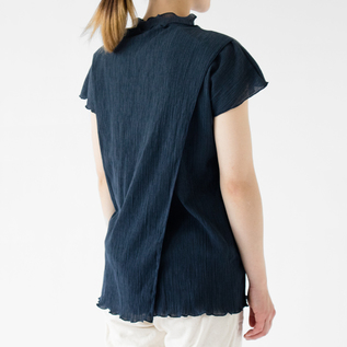 お尻までカバーできる着丈(NAVY) お尻までカバーできる着丈(NAVY)