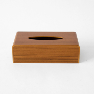 ティッシュボックスカバー チーク／SAITO WOOD （サイトーウッド