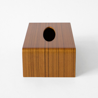 ティッシュボックスカバー チーク／SAITO WOOD （サイトーウッド