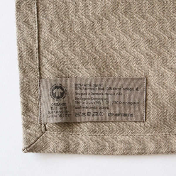 ALL PURPOSE TOWEL 洗濯表示タグ（Earth）