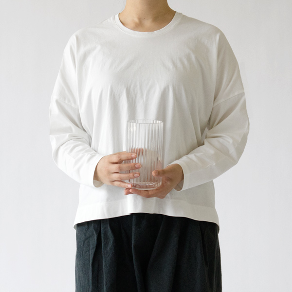 サイズ感(クリア H15cm、モデル身長：156cm)