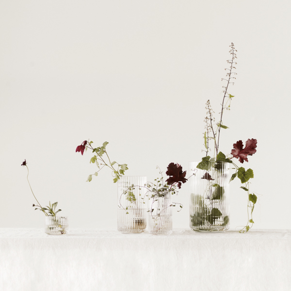 フラワーベース LYNGBY VASE GLASS／Lyngby Porcelaen（リュンビュー