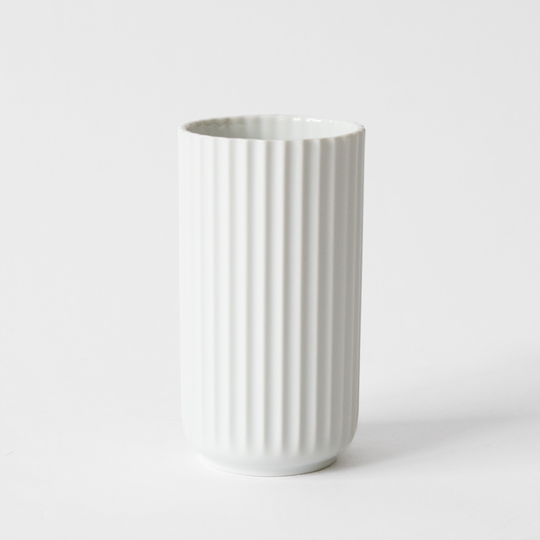 ホワイト H15cmフラワーベース LYNGBY VASE ホワイト H15cmフラワーベース LYNGBY VASE