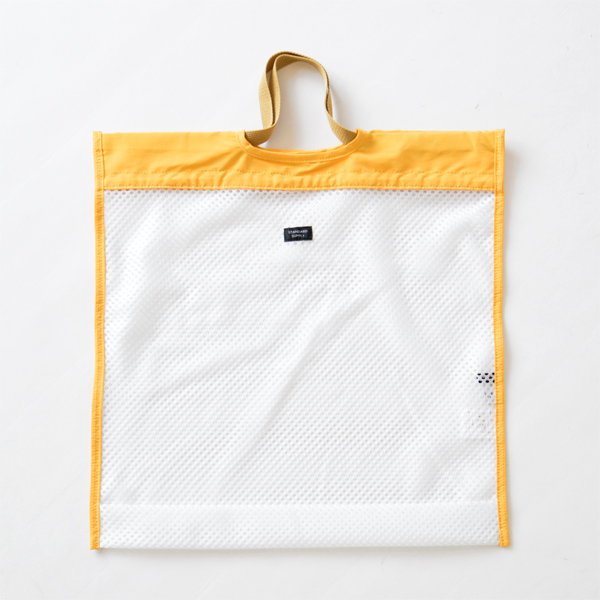 RETRO MESH FIN TOTE(YELLOW×WHITE) RETRO MESH FIN TOTE(YELLOW×WHITE)