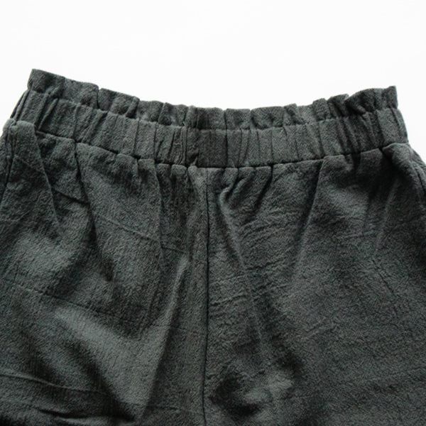 パンツのウエスト(CHARCOAL)