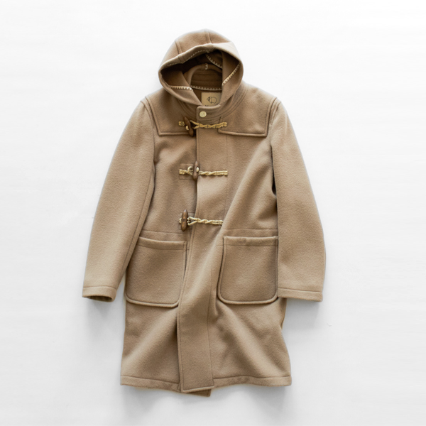 【別注】ハマグリコート BEIGE-BROWN （ダッフルコート）