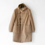【受発注】ハマグリコート 別注 BEIGE-BROWN （ダッフルコート）