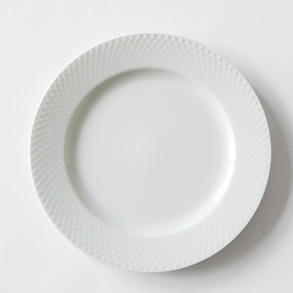プレート RHOMBE WHITE(27cm)