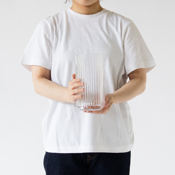 サイズ感(クリア H20cm、モデル身長：151cm)