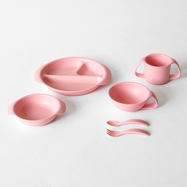 ベビー食器 ギフトセット（ピンク）