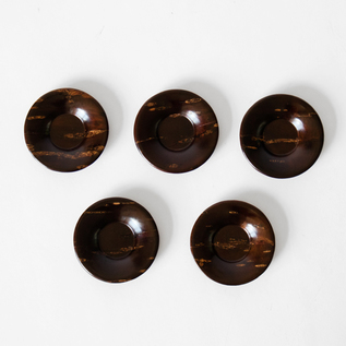 茶托（小判）5客セット／藤木伝四郎商店｜愛着を持ってずっと使いたい