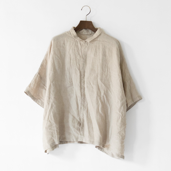 リネンワイドシャツ(FLAX) リネンワイドシャツ(FLAX)