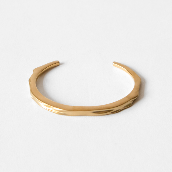 MATTE GOLD PLATEDバングル OPAQUE MATTE GOLD PLATEDバングル OPAQUE