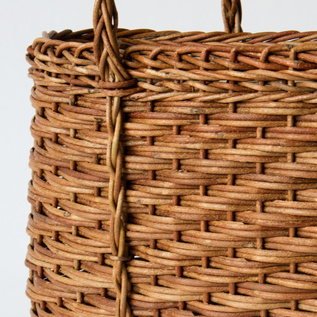 あけびのかご（胴張ほら編 グニ手）／宮本工芸（みやもとこうげい