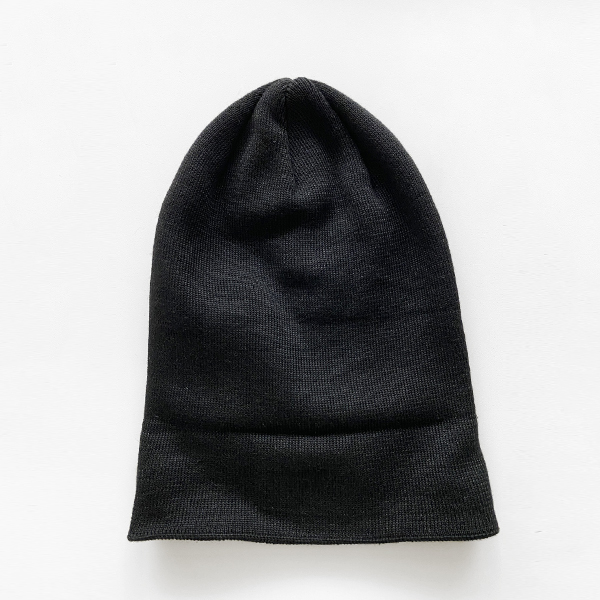 ニット帽 Beanie BLACK	