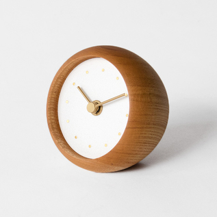 Hana 置き時計 はなもっこ 置時計 プレーン／はなもっこ｜愛着を持ってずっと使いたい