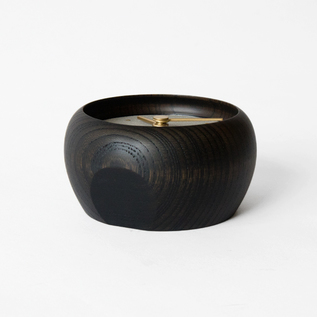 はなもっこ 置時計 ブラック／はなもっこ｜愛着を持ってずっと使いたい